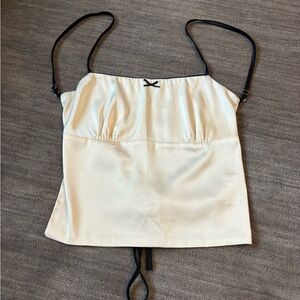 Open back going out top